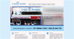 Desktop Screenshot of cratishospitals.com